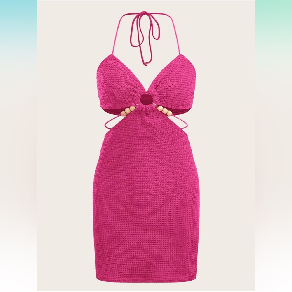 Women's Casual Sleeveless Tie Backless Cut Out